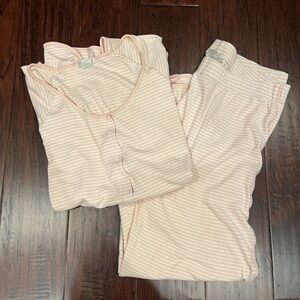 LAKE Pink Pajama Set - Multiple flaws.